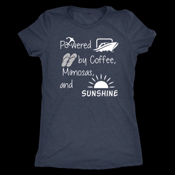 Powered by Coffee T-Shirt - Picture 2 of 2